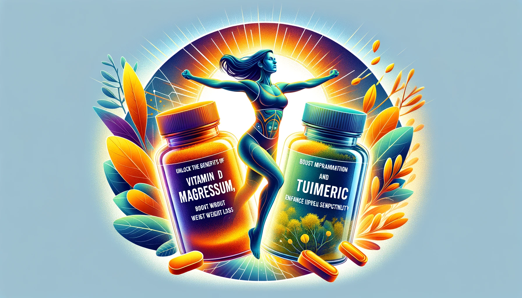 Vitamin D magnesium and turmeric for weight loss 03