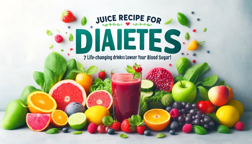 Juice Recipe for Diabetes 01